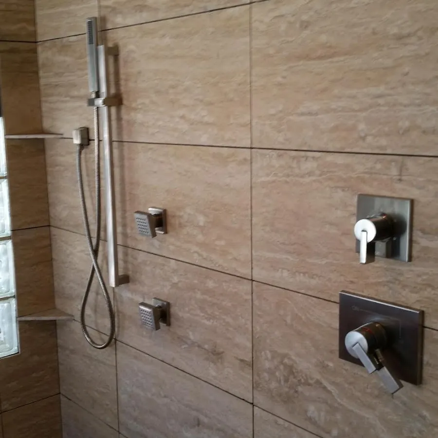 Shower fixture installation for Frozen Pipe Repair in Lowell